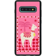 Samsung Galaxy S10+ Case Hülle - Silikon schwarz Alpaca 2026