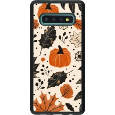 Samsung Galaxy S10+ Case Hülle - Silikon schwarz Autumn 2024 nature