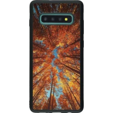 Coque Samsung Galaxy S10+ - Silicone rigide noir Autumn 25 Trees