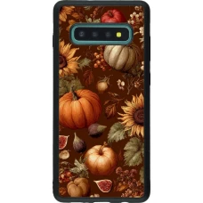 Coque Samsung Galaxy S10+ - Silicone rigide noir Autumn 26 Autumn still life