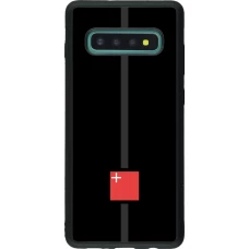 Samsung Galaxy S10+ Case Hülle - Silikon schwarz Kanton SZ schwarz