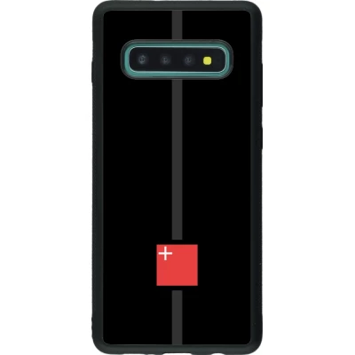 Samsung Galaxy S10+ Case Hülle - Silikon schwarz Kanton SZ schwarz