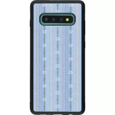 Coque Samsung Galaxy S10+ - Silicone rigide noir Edel- Weiss