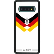 Samsung Galaxy S10+ Case Hülle - Silikon schwarz Deutschland 2026 personalisierbares Fussballtrikot