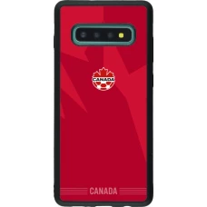Samsung Galaxy S10+ Case Hülle - Silikon schwarz Kanada 2026 personalisierbares Fussballtrikot