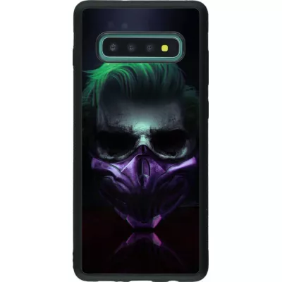Coque Samsung Galaxy S10+ - Silicone rigide noir Halloween 20 21