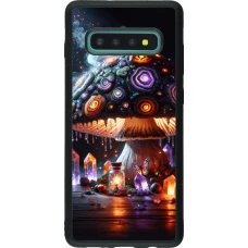 Coque Samsung Galaxy S10+ - Silicone rigide noir Halloween Potion Magic