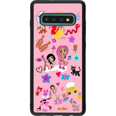 Samsung Galaxy S10+ Case Hülle - Silikon schwarz Karol G La Bichota Manana Sera Bonito
