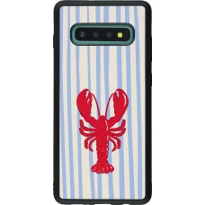 Samsung Galaxy S10+ Case Hülle - Silikon schwarz Red lobster 2026