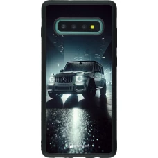Samsung Galaxy S10+ Case Hülle - Silikon schwarz Mercedes G AMG Nacht