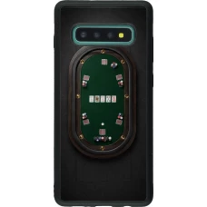 Coque Samsung Galaxy S10+ - Silicone rigide noir Sports 2026 Poker