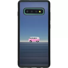 Samsung Galaxy S10+ Case Hülle - Silikon schwarz Spring 23 pink bus