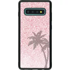 Coque Samsung Galaxy S10+ - Silicone rigide noir Summer 2021 01