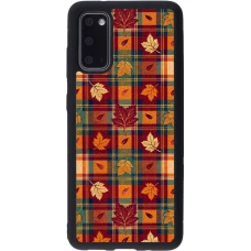 Coque Samsung Galaxy S20 - Silicone rigide noir Autumn 26 Autumn pattern