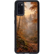 Coque Samsung Galaxy S20 - Silicone rigide noir Autumn 26 Autumn walk
