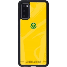 Samsung Galaxy S20 Case Hülle - Silikon schwarz Südafrika 2026 personalisierbares Fussballtrikot