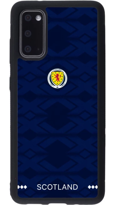 Samsung Galaxy S20 Case Hülle - Silikon schwarz Schottland 2026 personalisierbares Fussballtrikot