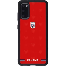 Samsung Galaxy S20 Case Hülle - Silikon schwarz Panama 2026 personalisierbares Fussballtrikot