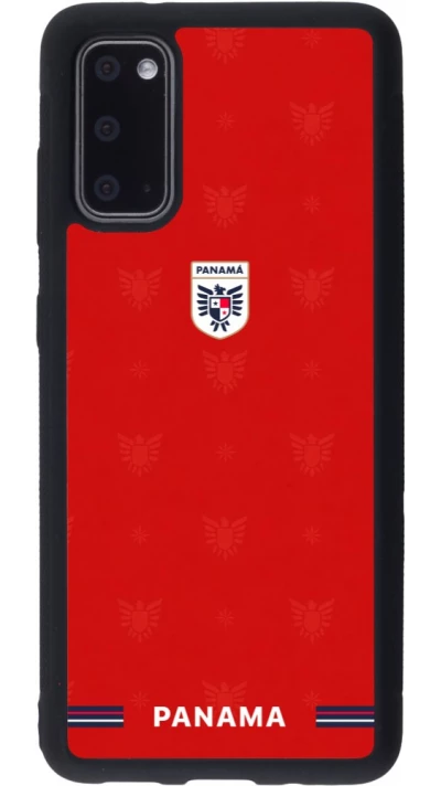 Samsung Galaxy S20 Case Hülle - Silikon schwarz Panama 2026 personalisierbares Fussballtrikot