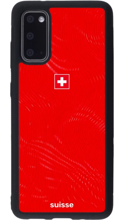 Samsung Galaxy S20 Case Hülle - Silikon schwarz Schweiz 2026 personalisierbares Fussballtrikot