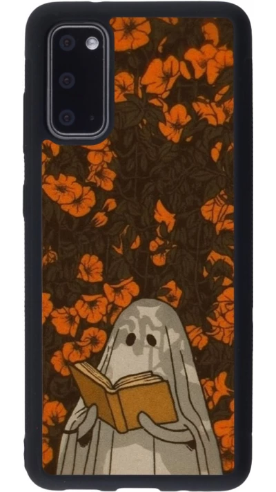 Coque Samsung Galaxy S20 - Silicone rigide noir Halloween 2026 Ghost reading