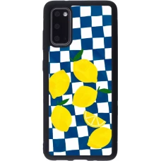Coque Samsung Galaxy S20 - Silicone rigide noir Illustration lemons 2026