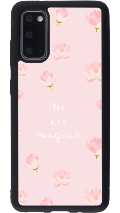 Coque Samsung Galaxy S20 - Silicone rigide noir Mom 2023 your are magical