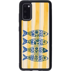Coque Samsung Galaxy S20 - Silicone rigide noir Portuguese fish 2026