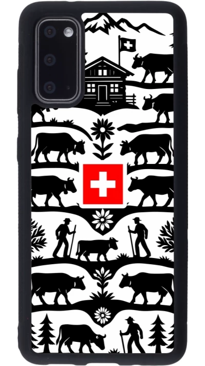 Samsung Galaxy S20 Case Hülle - Silikon schwarz Poya Schweiz 3