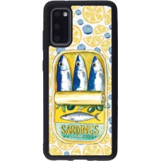Samsung Galaxy S20 Case Hülle - Silikon schwarz Sardines in oil 2026