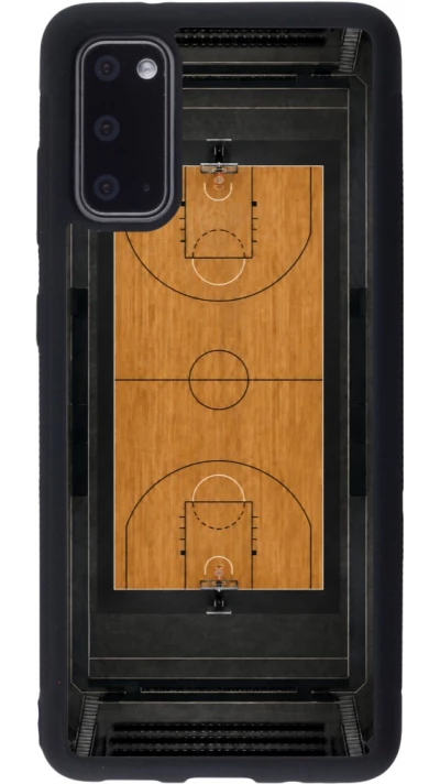 Coque Samsung Galaxy S20 - Silicone rigide noir Sports 2026 Basketball