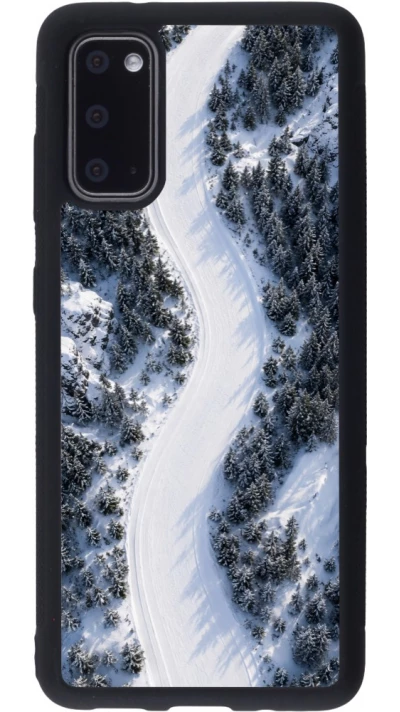 Coque Samsung Galaxy S20 - Silicone rigide noir Sports 2026 Ski