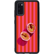 Samsung Galaxy S20 Case Hülle - Silikon schwarz Passion fruit Summer 2026
