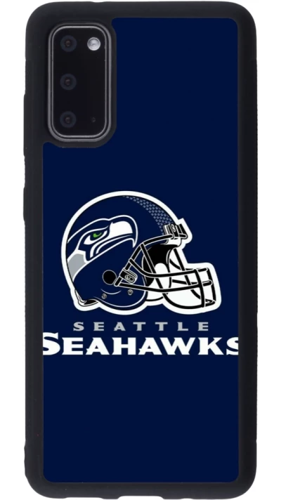 Samsung Galaxy S20 Case Hülle - Silikon schwarz Super Bowl 26 Seattle 3