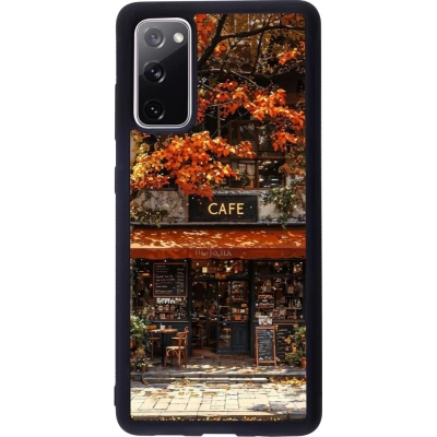 Coque Samsung Galaxy S20 FE 5G - Silicone rigide noir Autumn 25 Coffee shop
