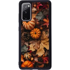 Coque Samsung Galaxy S20 FE 5G - Silicone rigide noir Autumn 25 Pumpkin