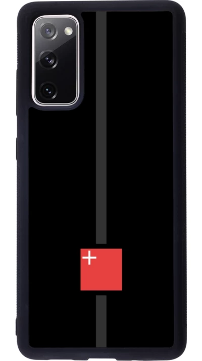 Samsung Galaxy S20 FE 5G Case Hülle - Silikon schwarz Kanton SZ schwarz
