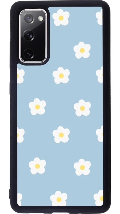 Samsung Galaxy S20 FE 5G Case Hülle - Silikon schwarz Easter 2024 daisy flower