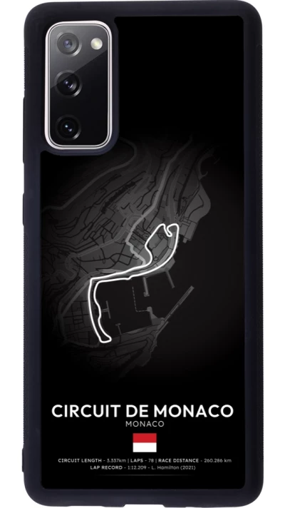Samsung Galaxy S20 FE 5G Case Hülle - Silikon schwarz F1 Track 2025 Monaco