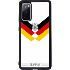 Samsung Galaxy S20 FE 5G Case Hülle - Silikon schwarz Deutschland 2026 personalisierbares Fussballtrikot
