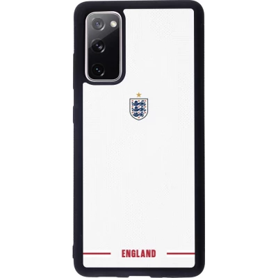 Samsung Galaxy S20 FE 5G Case Hülle - Silikon schwarz England 2026 personalisierbares Fussballtrikot