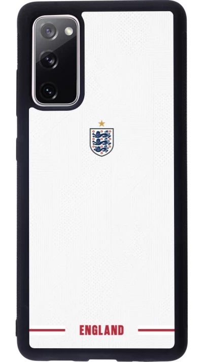 Samsung Galaxy S20 FE 5G Case Hülle - Silikon schwarz England 2026 personalisierbares Fussballtrikot