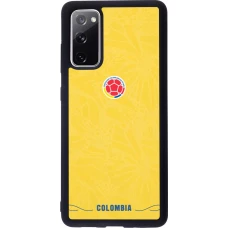 Samsung Galaxy S20 FE 5G Case Hülle - Silikon schwarz Kolumbien 2026 personalisierbares Fussballtrikot