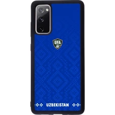 Samsung Galaxy S20 FE 5G Case Hülle - Silikon schwarz Usbekistan 2026 personalisierbares Fussballtrikot