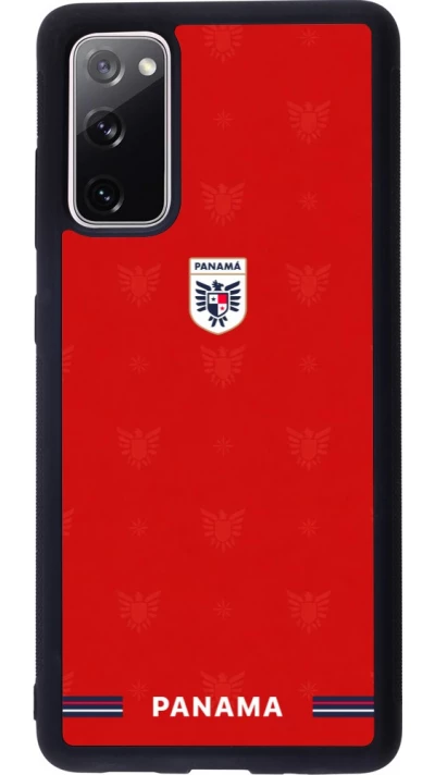Samsung Galaxy S20 FE 5G Case Hülle - Silikon schwarz Panama 2026 personalisierbares Fussballtrikot