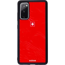 Samsung Galaxy S20 FE 5G Case Hülle - Silikon schwarz Schweiz 2026 personalisierbares Fussballtrikot