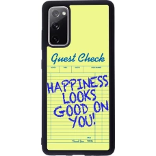 Samsung Galaxy S20 FE 5G Case Hülle - Silikon schwarz Guest check 2026