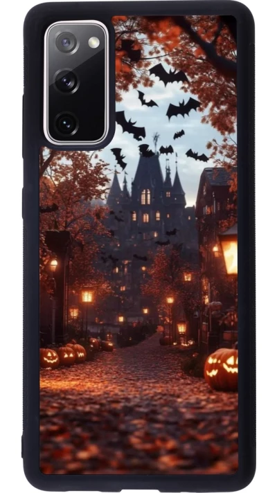 Samsung Galaxy S20 FE 5G Case Hülle - Silikon schwarz Halloween 2025 Haunted house