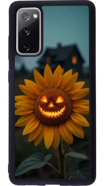 Samsung Galaxy S20 FE 5G Case Hülle - Silikon schwarz Halloween 2026 Evil Sunflower