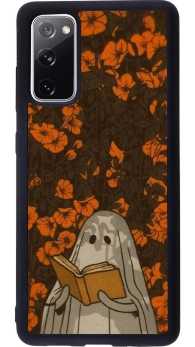 Samsung Galaxy S20 FE 5G Case Hülle - Silikon schwarz Halloween 2026 Ghost reading